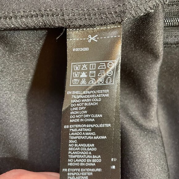 Forever 21 Ruffle Hi Low Mini Skirt Size Medium Black - Picture 11 of 11